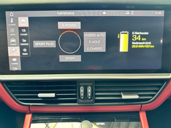 Buy Porsche Cayenne E-power*Rotes Leder*Scheckheft*1.Hand Lithuania | img №22 | Unis.lt