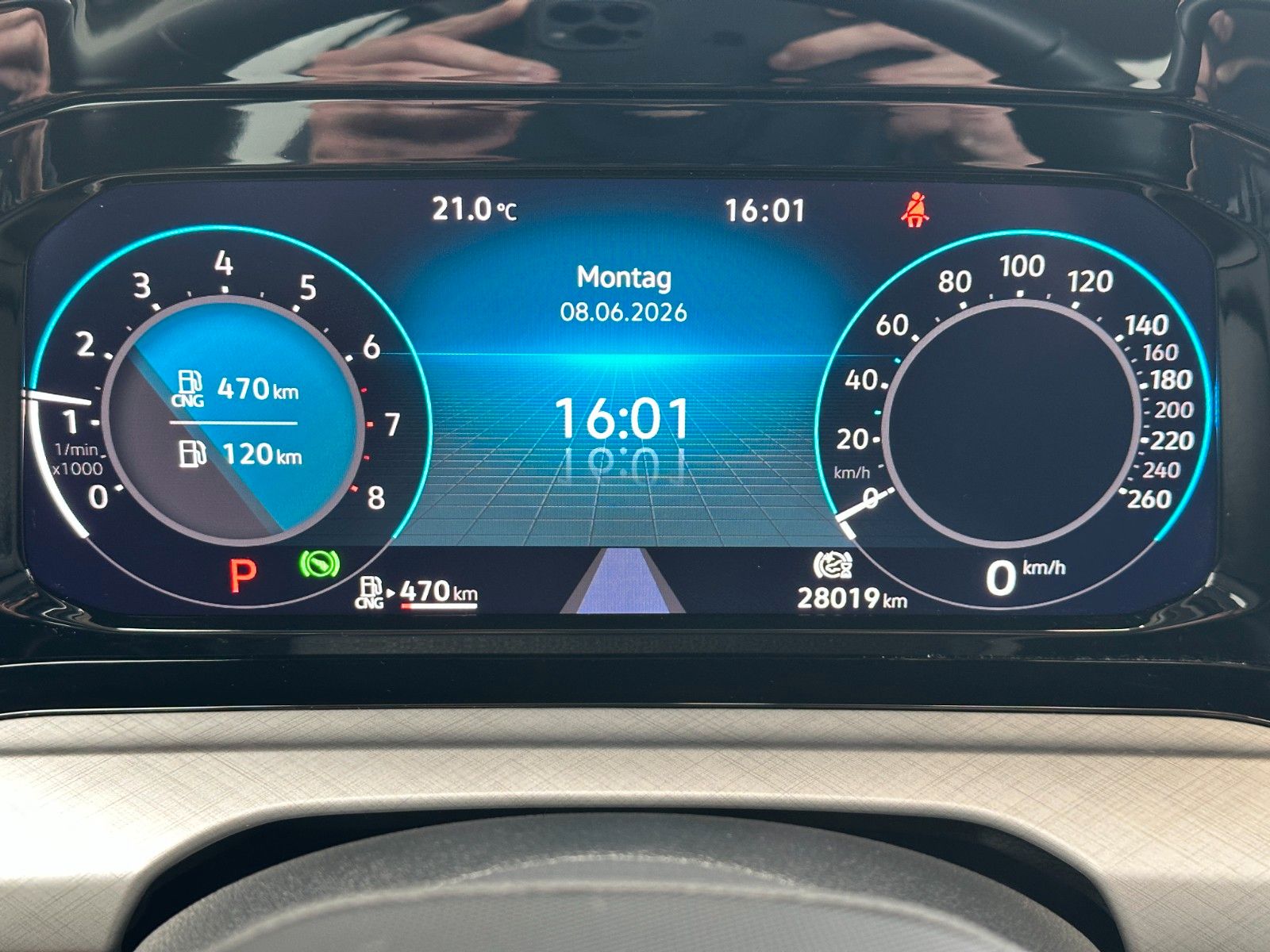 pirkite Lietuvoje Volkswagen Golf VIII Variant Active TGI | nuotrauka №13 | Unis.lt