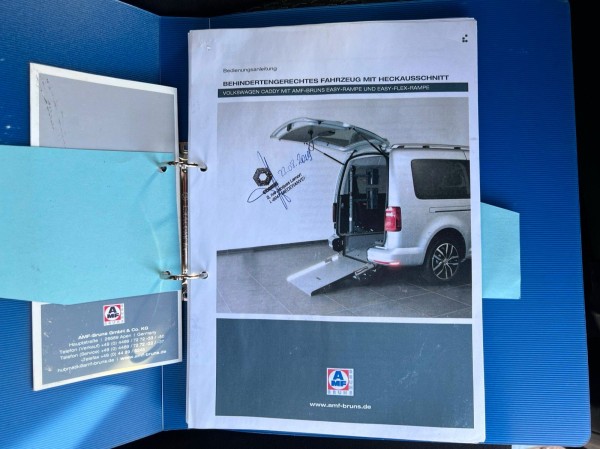Buy Volkswagen Caddy Maxi Behindertengerecht-Rampe Lithuania | img №26 | Unis.lt